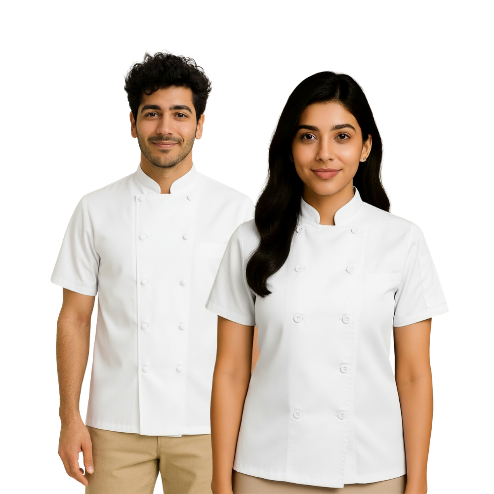 Short Sleeves Chef Coat