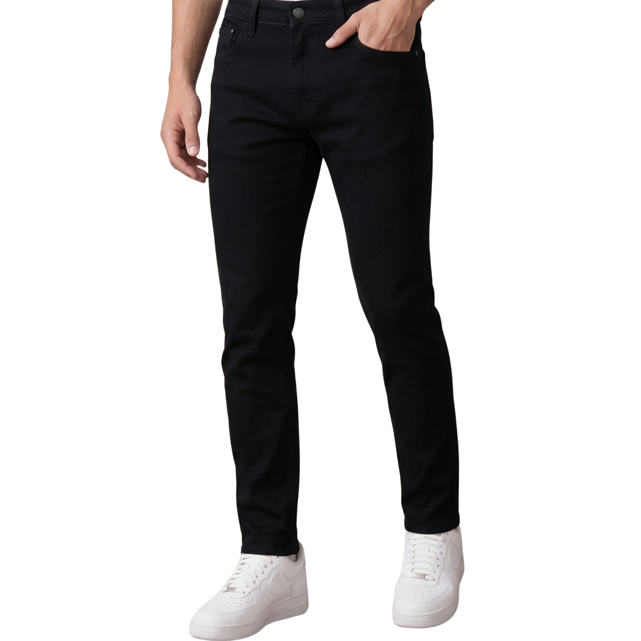 PIQUE Black Jeans