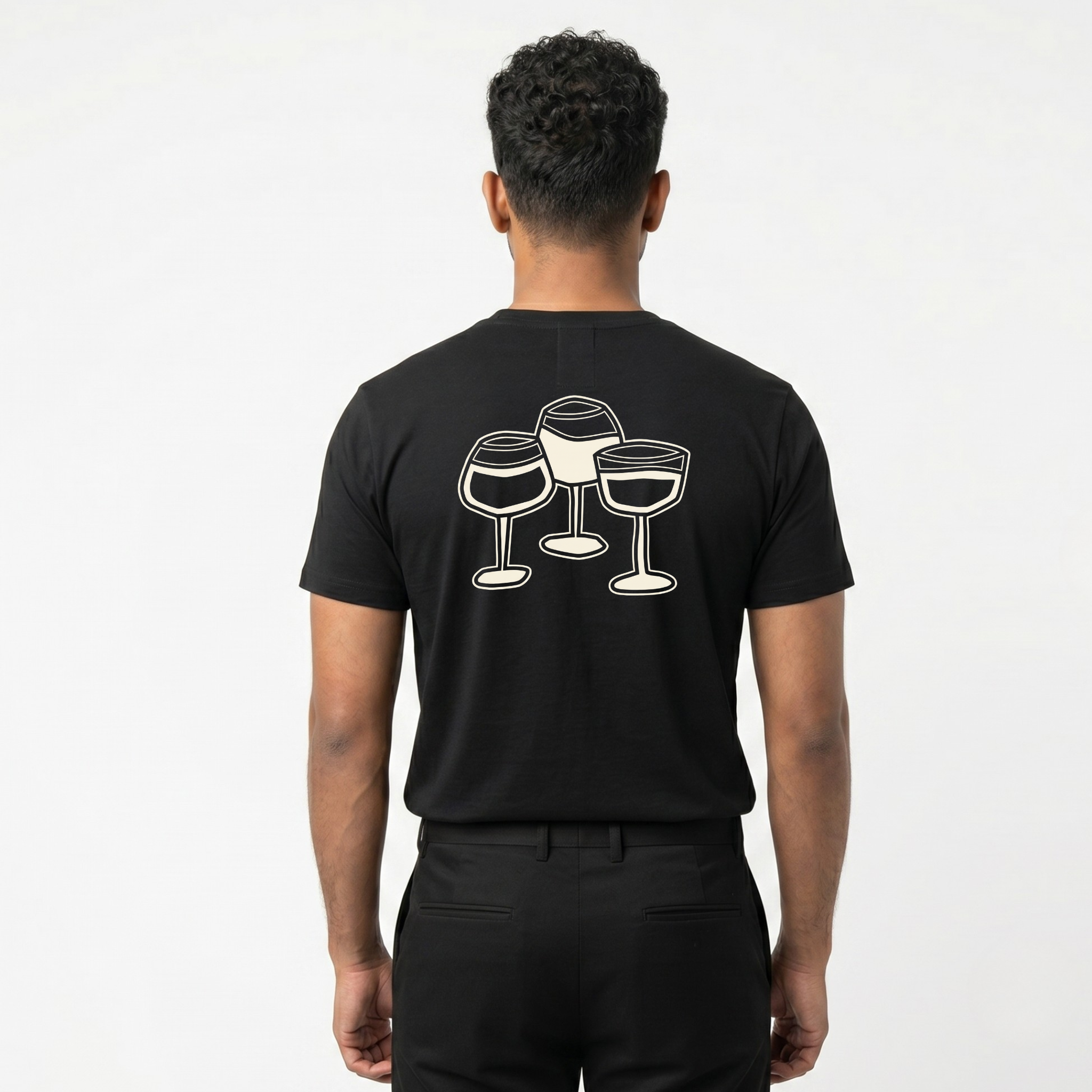 PIQUE Graphic Tees Black