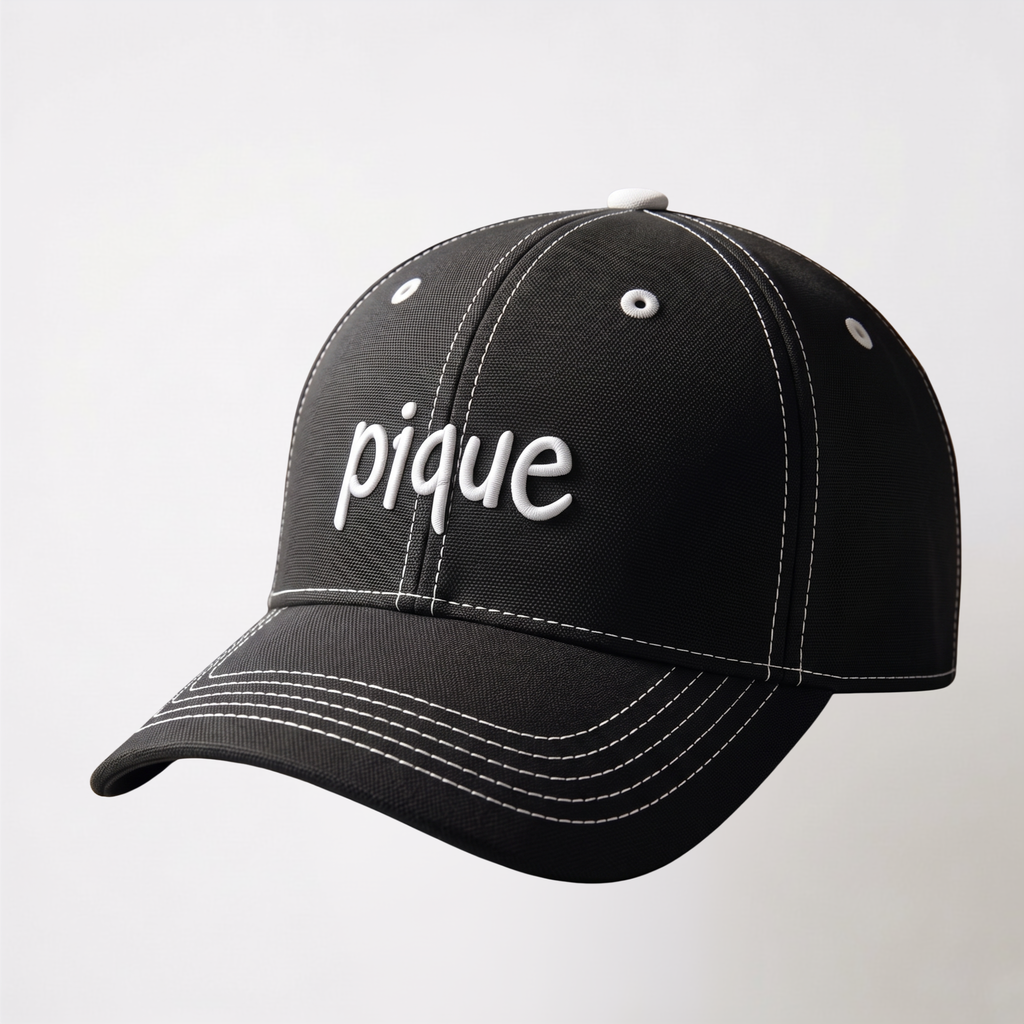 PIQUE Cap Off White