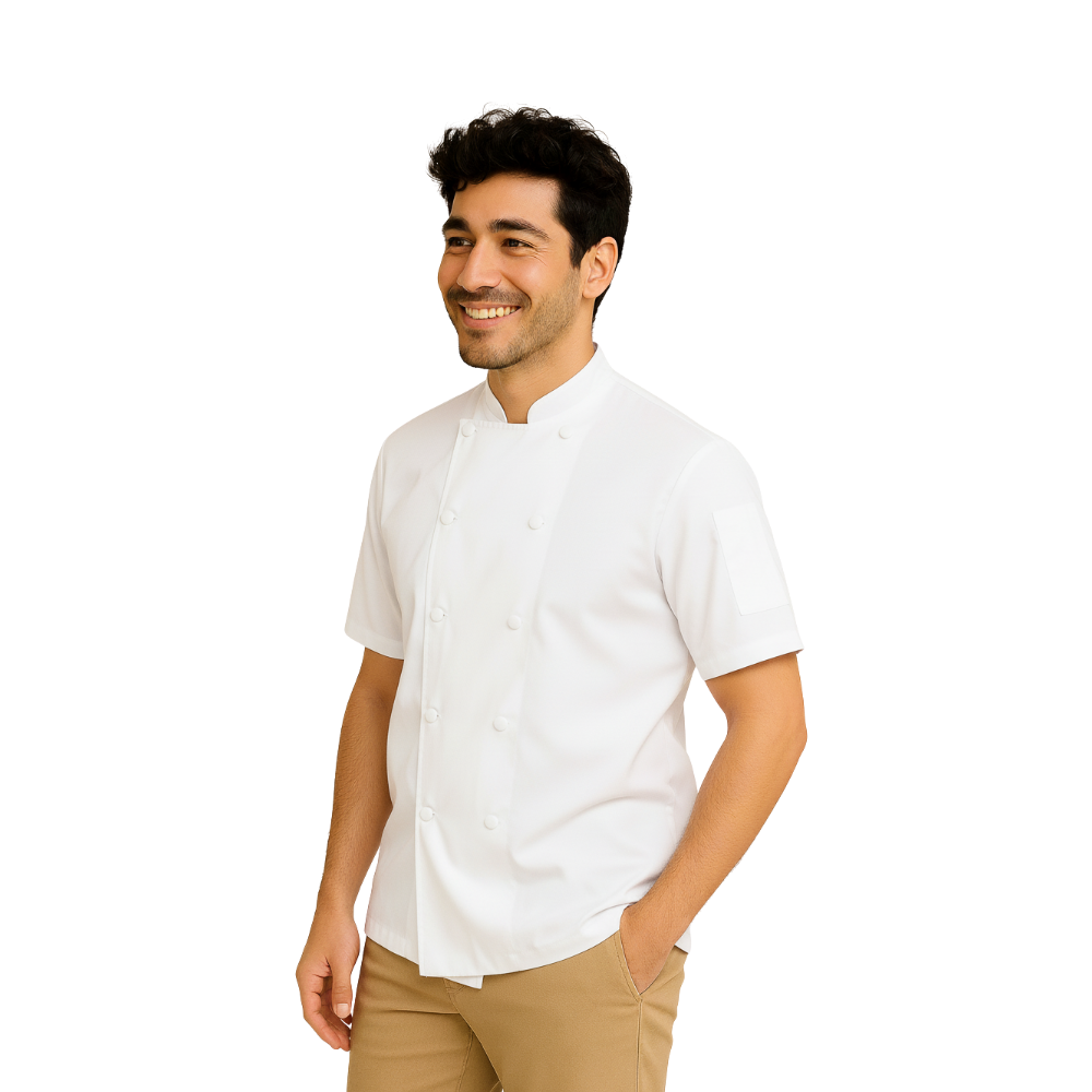 Short Sleeves Chef Coat
