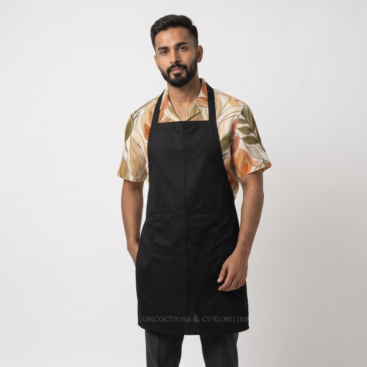TGC Embroidered Terracotta Full Apron