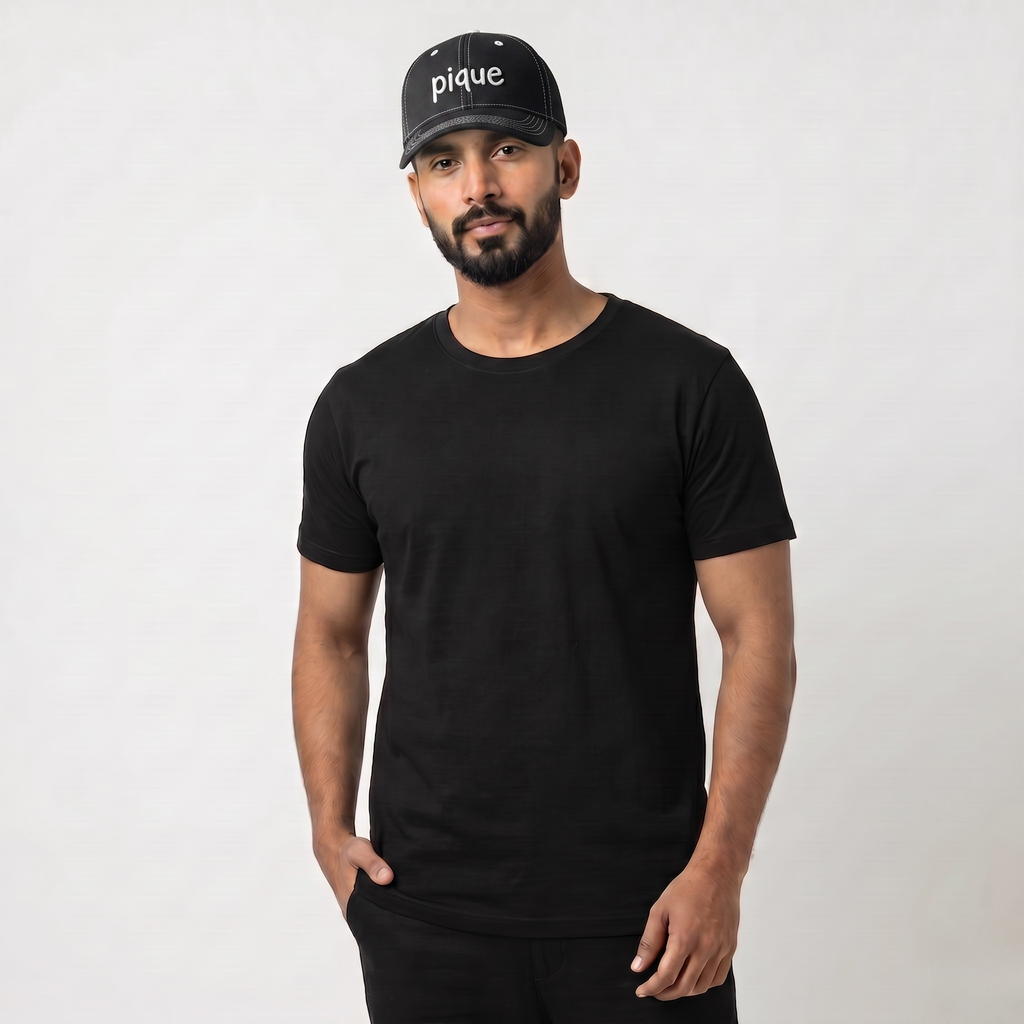 PIQUE Cap Off White