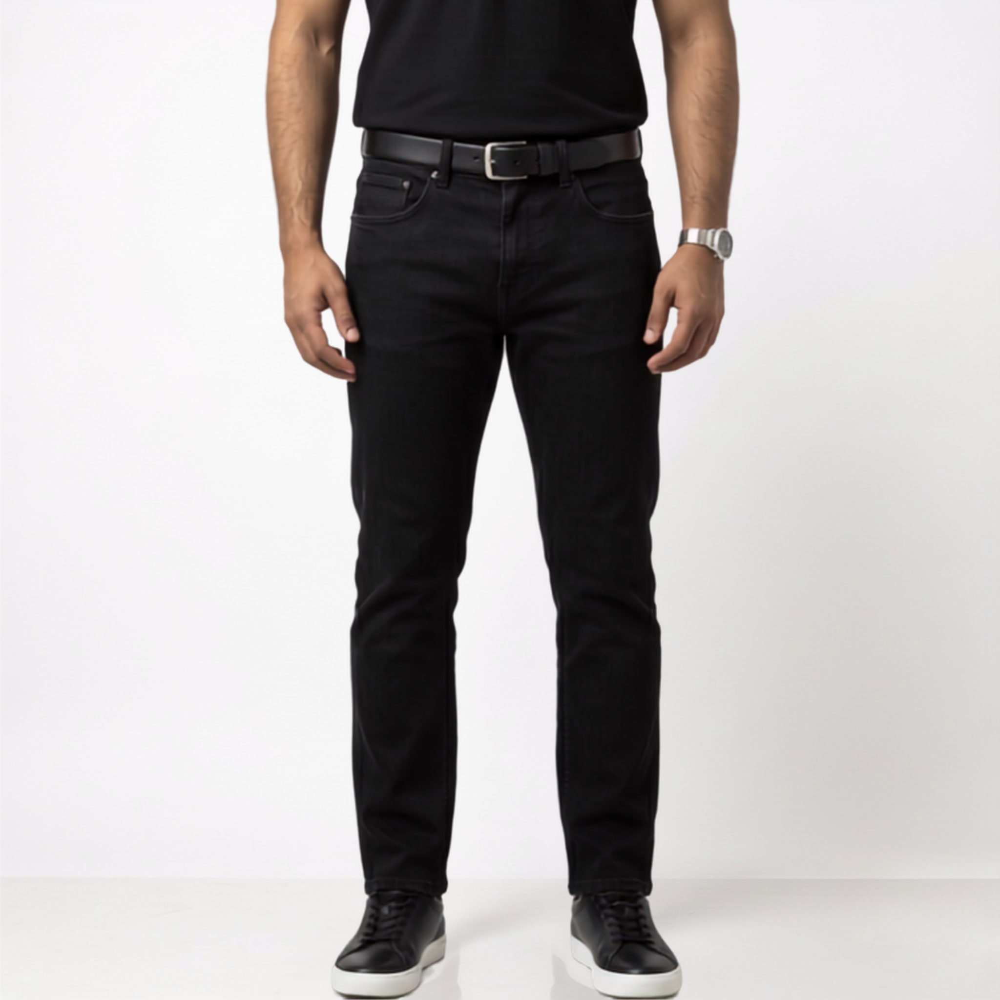 PIQUE Black Jeans
