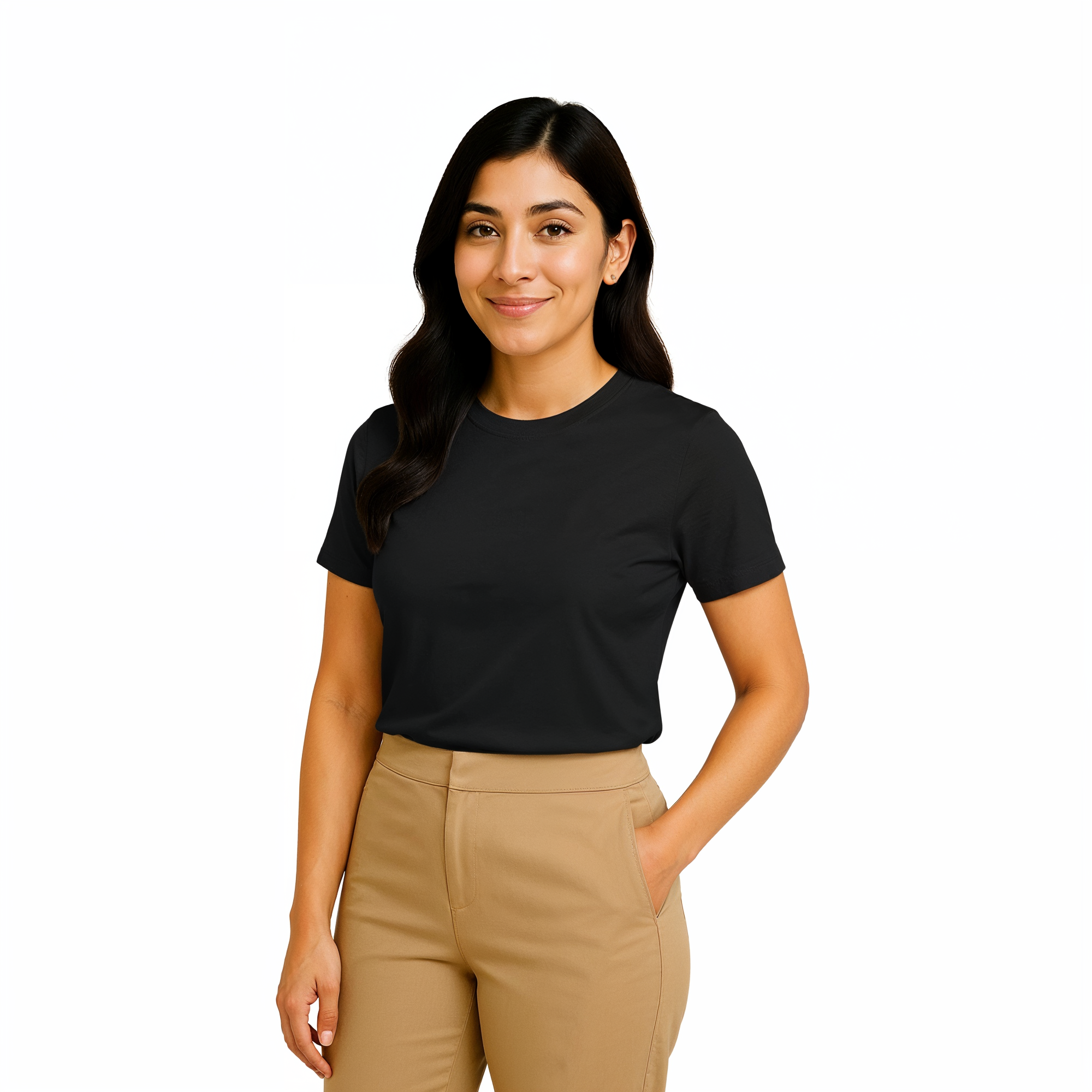 Plain Round Neck T-Shirt  100% Cotton 180 GSM