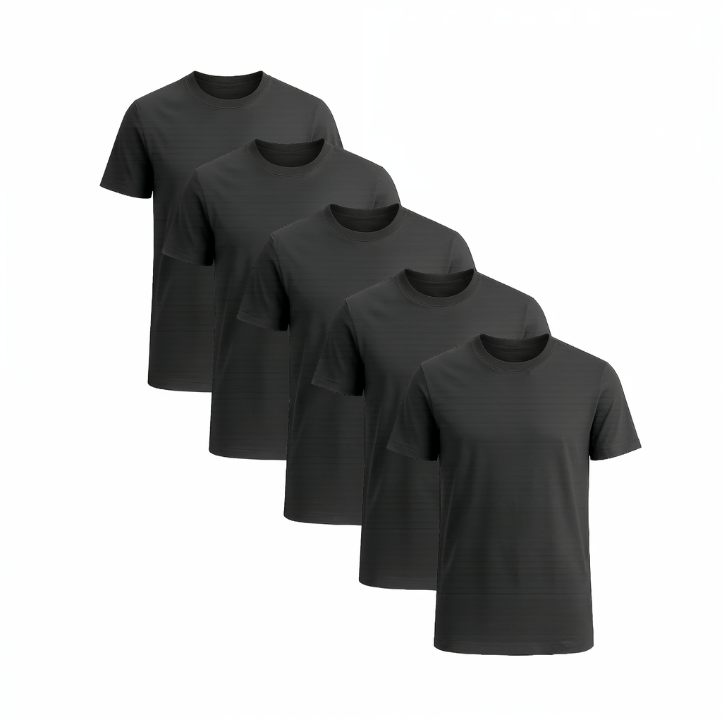 Plain Round Neck T-Shirt  100% Cotton 180 GSM