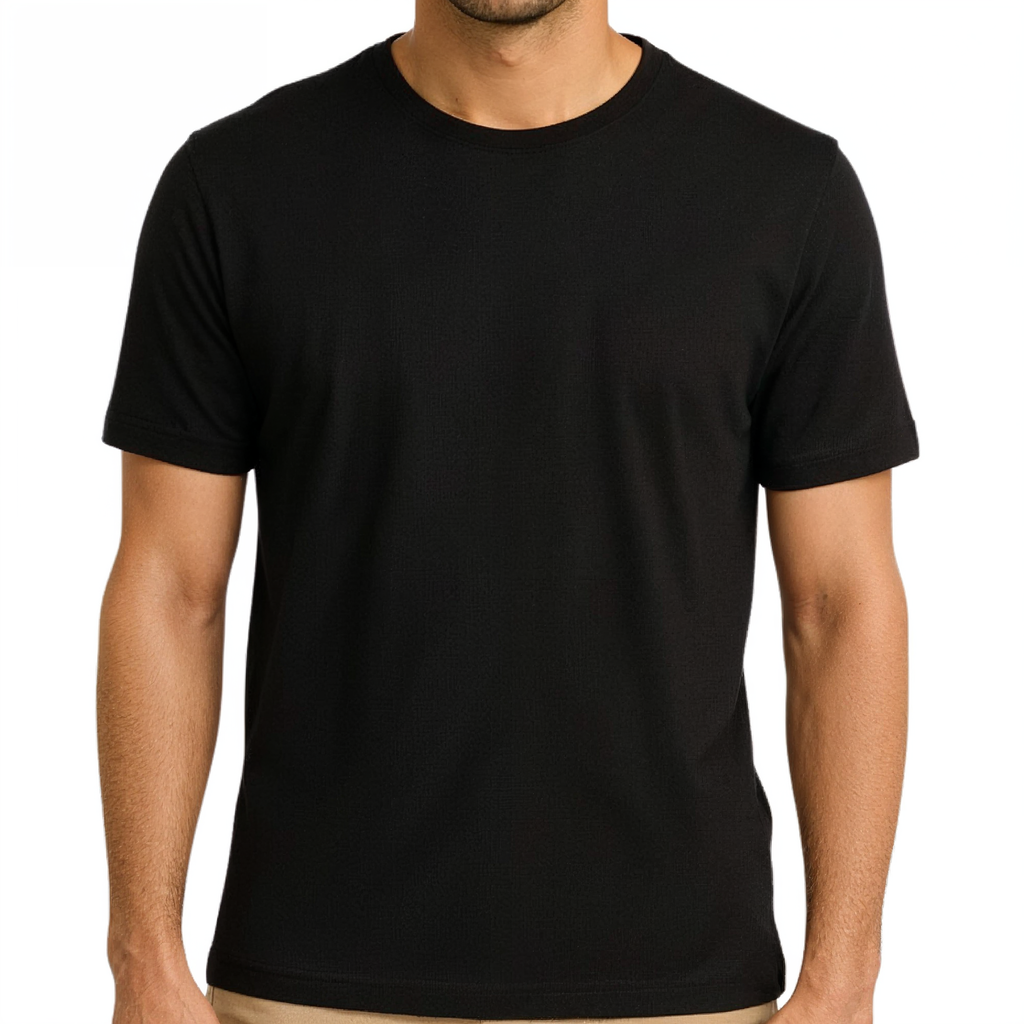 Plain Round Neck T-Shirt  100% Cotton 180 GSM