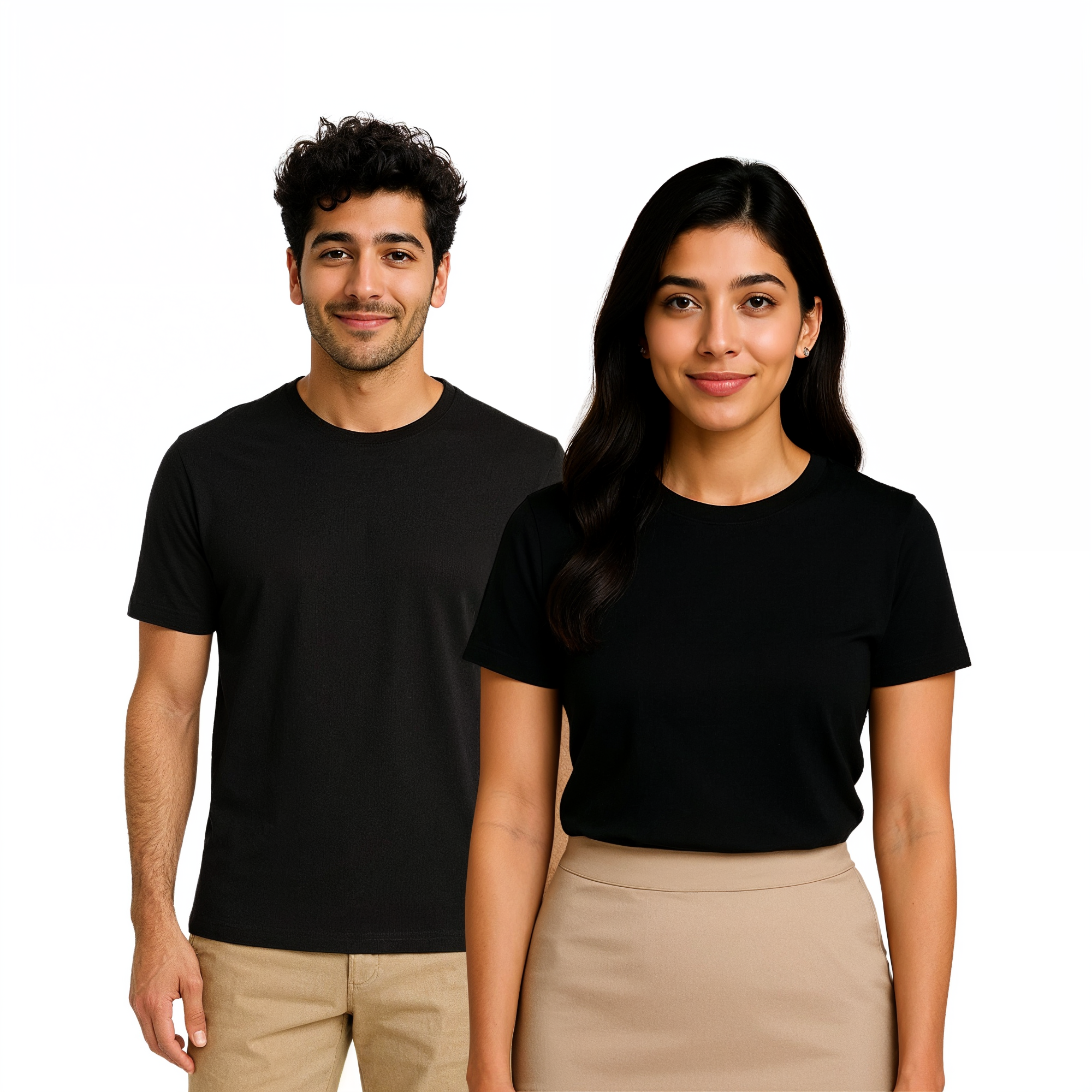 Plain Round Neck T-Shirt  100% Cotton 180 GSM