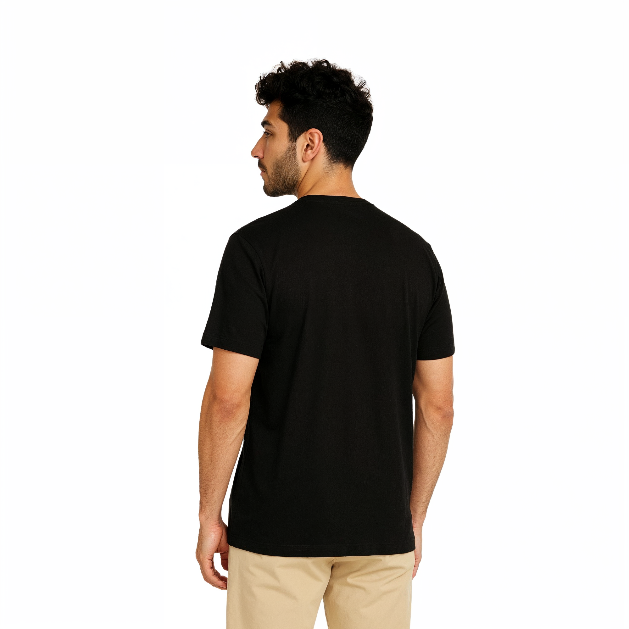 Plain Round Neck T-Shirt  100% Cotton 180 GSM
