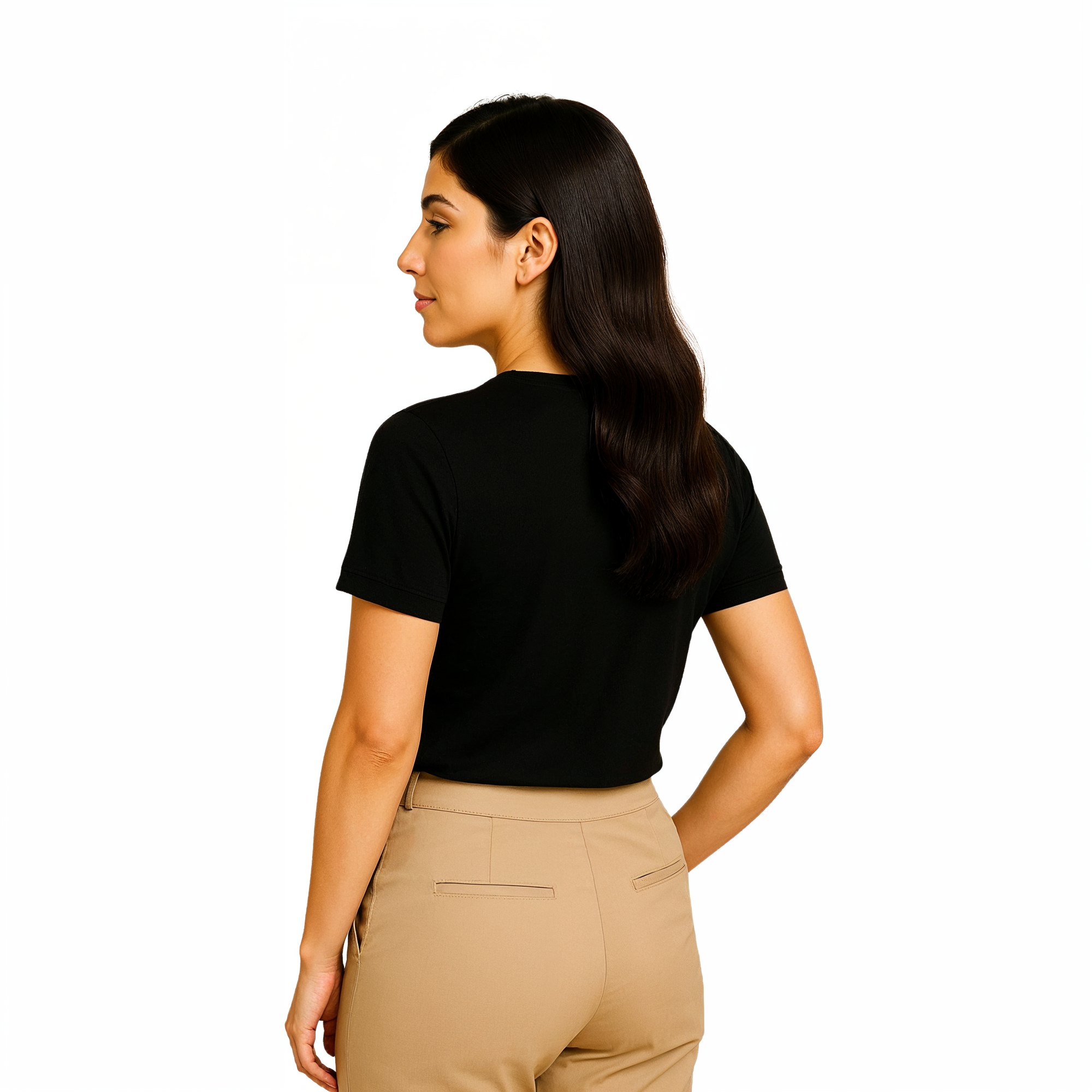 Plain Round Neck T-Shirt  100% Cotton 180 GSM
