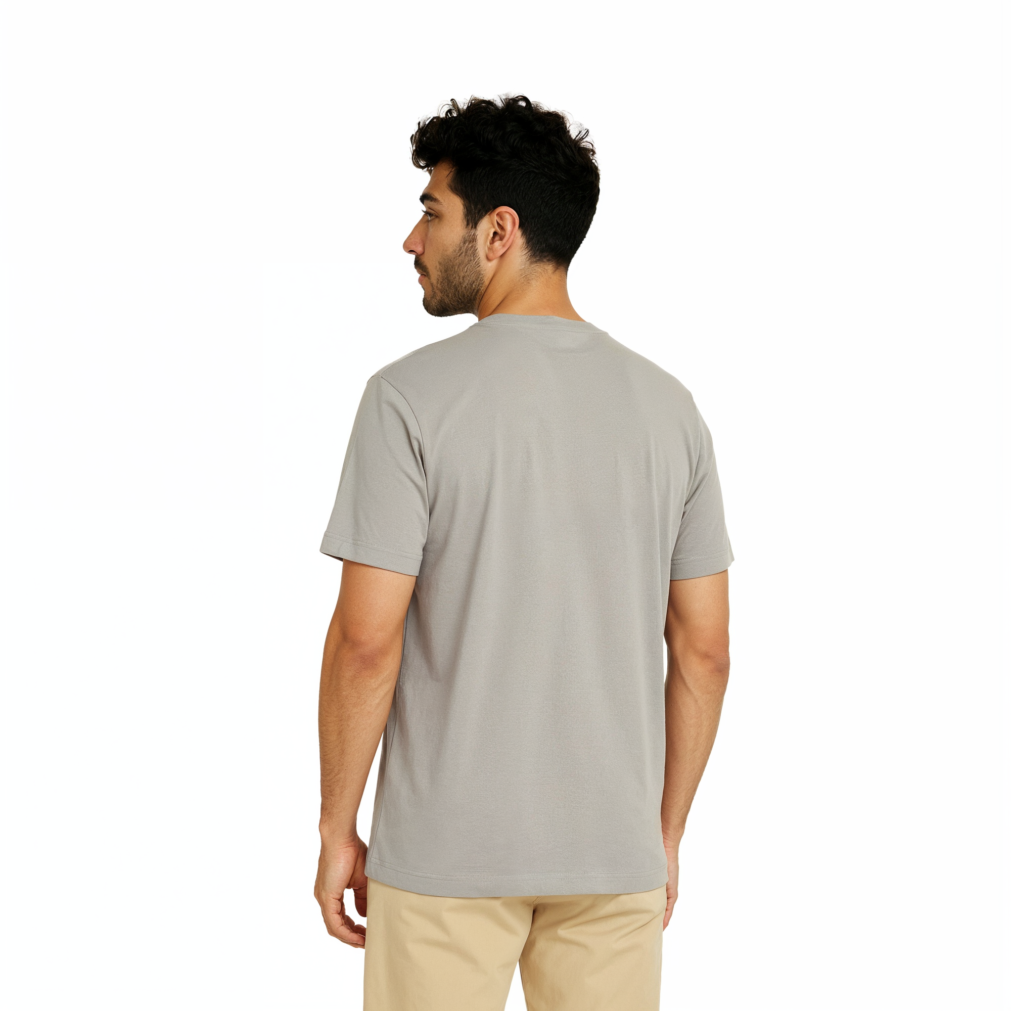 Polyester Round Neck Tshirt