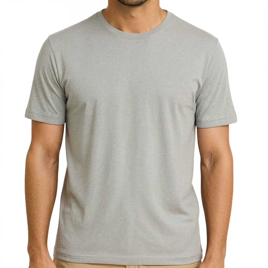 Polyester Round Neck Tshirt