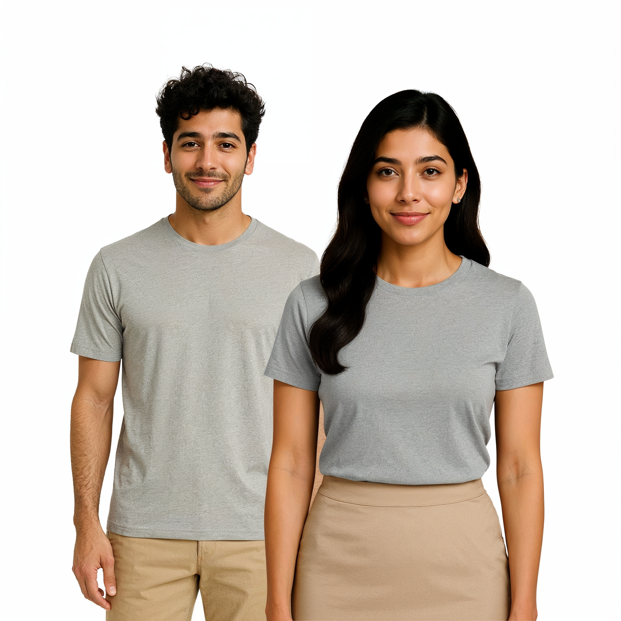Polyester Round Neck Tshirt
