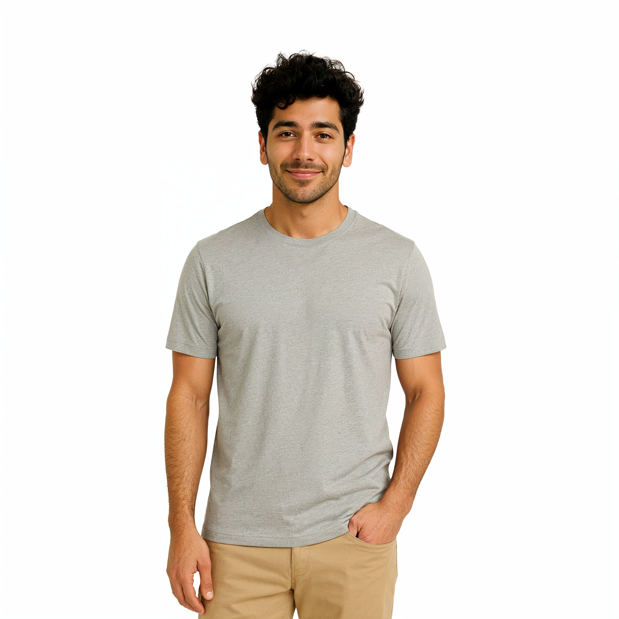 Polyester Round Neck Tshirt