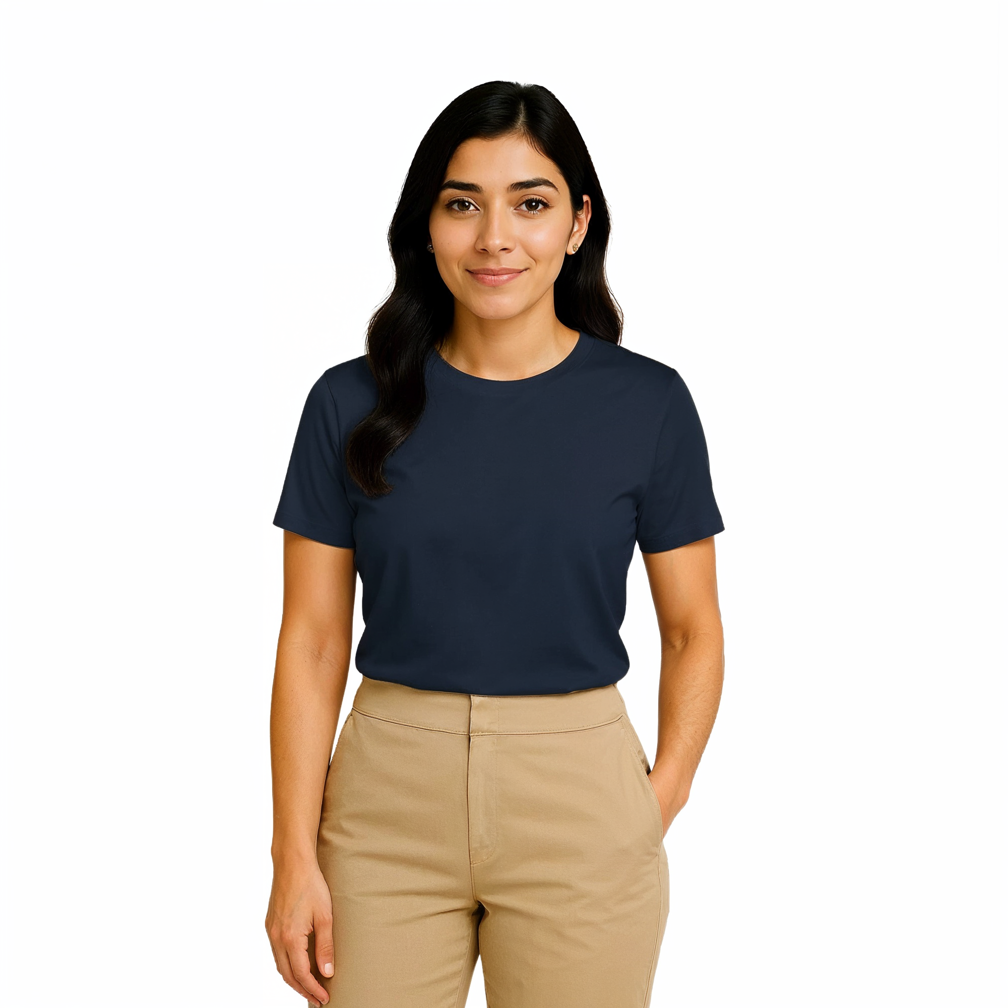 Cotton Round Neck T-Shirt