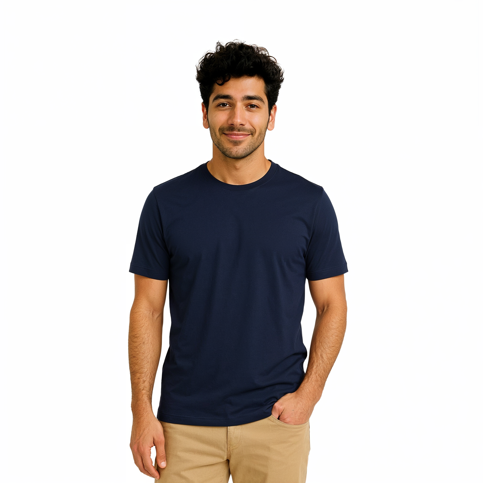 Cotton Round Neck T-Shirt