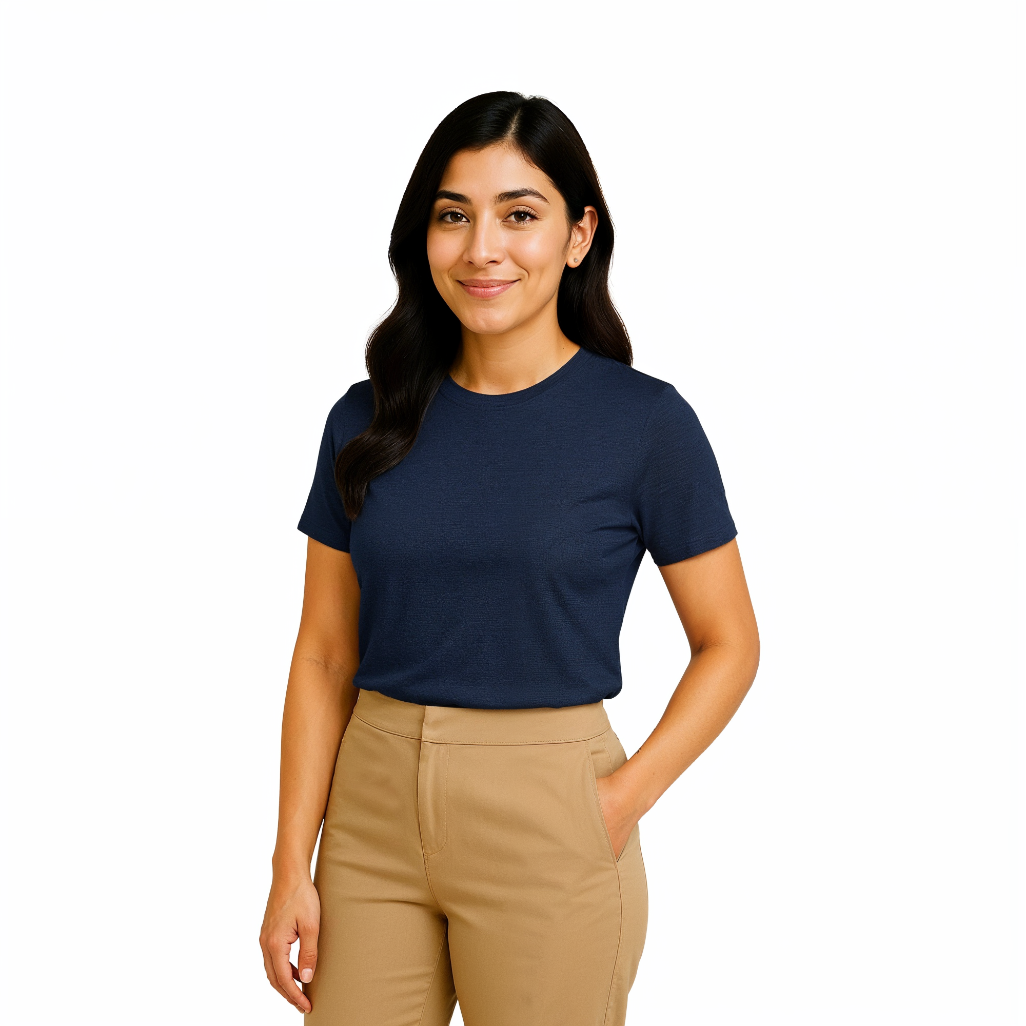 Cotton Round Neck T-Shirt